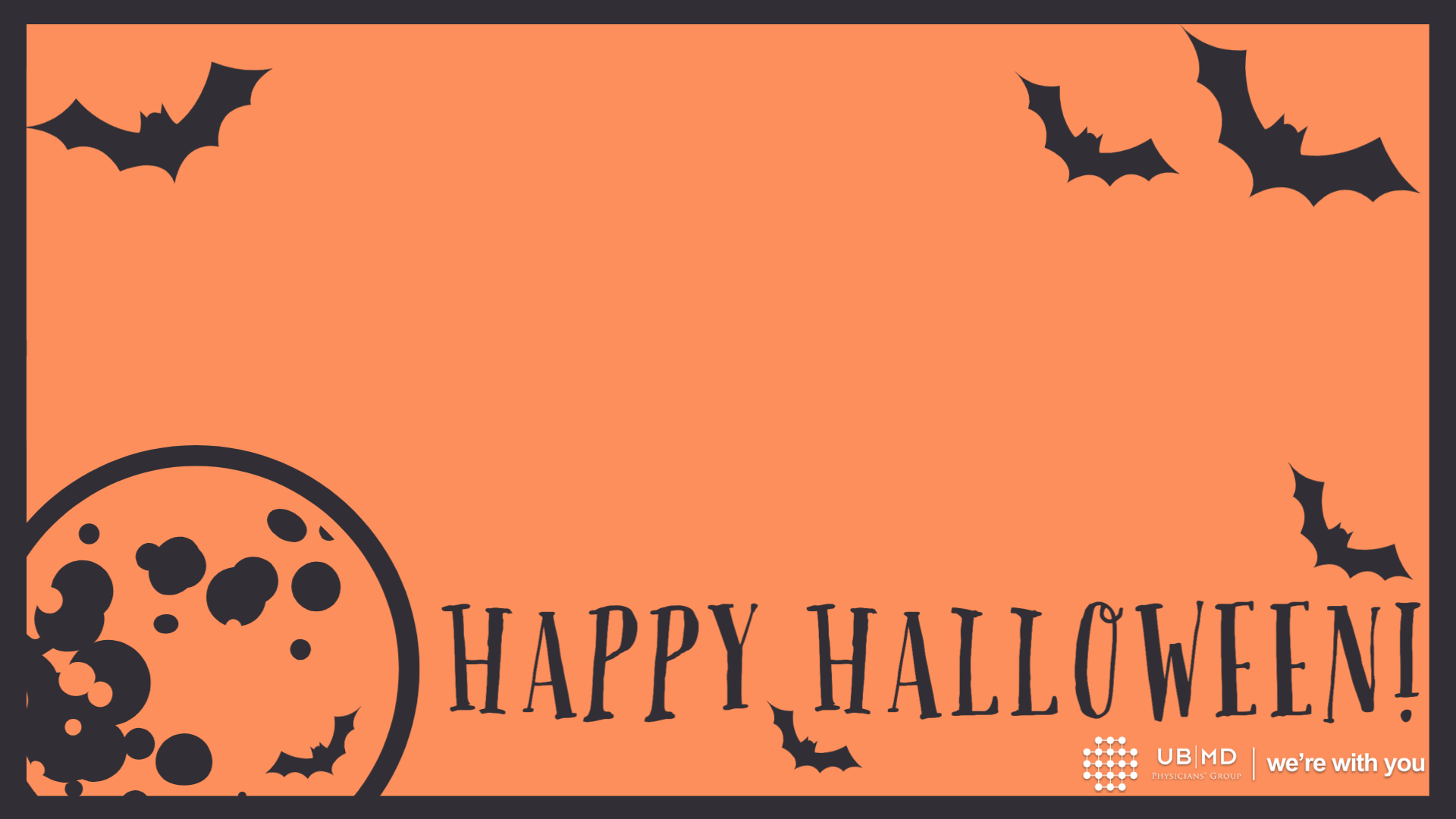 Halloween Virtual Backgrounds UBMD Physicians' Group University at